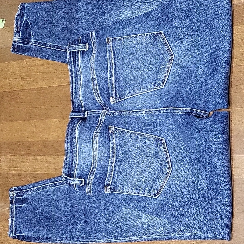 Flying Monkey High Rise Button-Fly Jeans - Blue - Picture 4 of 4